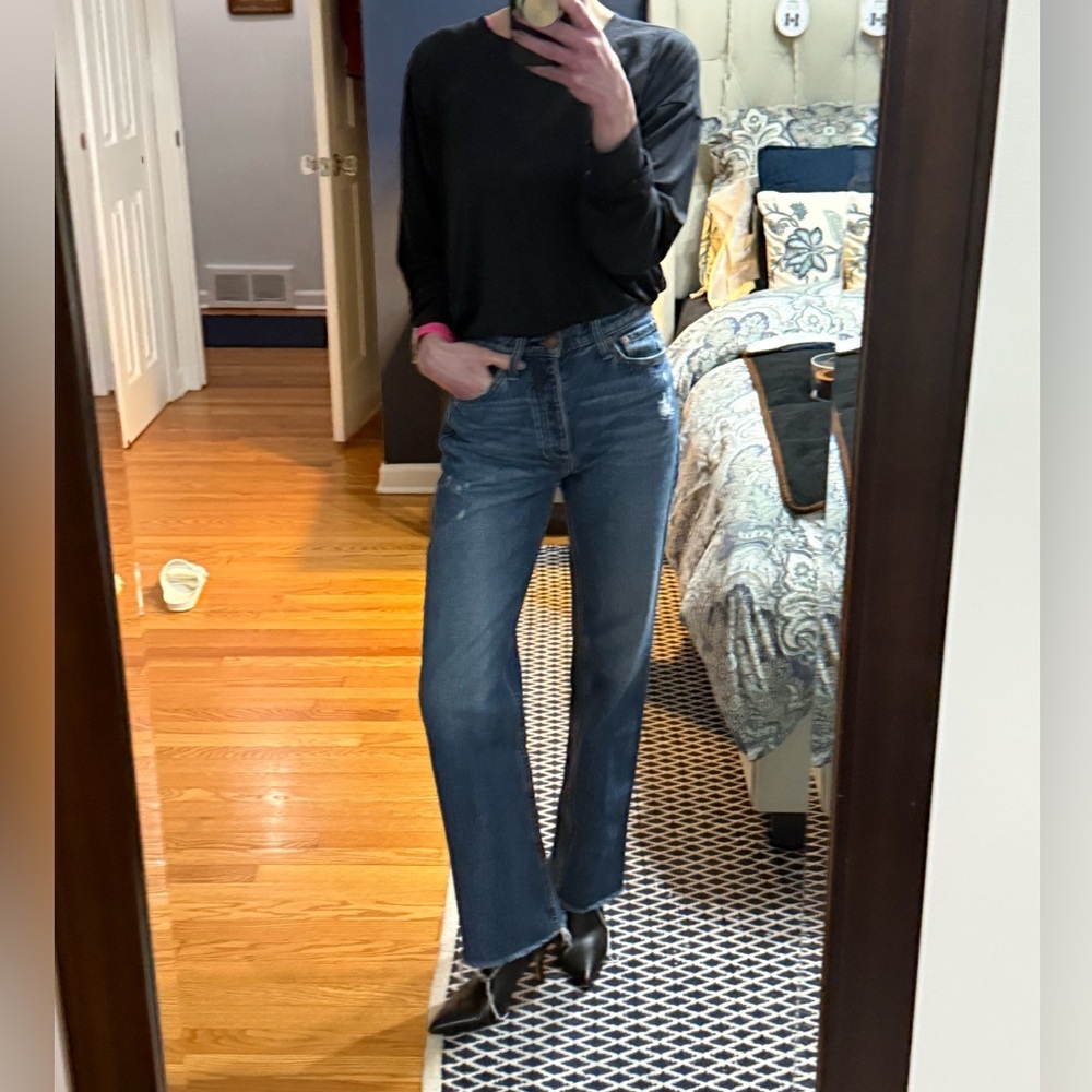 Rag & Bone Alex High Rise Straight Leg Jeans Size 25 - Picture 10 of 10